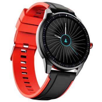 boAt Flash Edition Smartwatch with Activity Tracker,Multiple Sports Modes,Full Touch 3.30 cm ( 1.3") Screen,Gesture, Sleep Monitor,Camera & Music Control,IP68 Dust,Sweat & Splash Resistance(Moon Red)