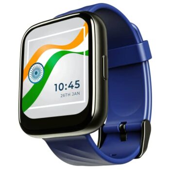 boAt Wave Pro47 Made in India Smartwatch with 1.69" HD Display, Fast Charging, Live Cricket Scores, 24H Heart Rate & SpO2 Monitoring, Health Ecosystem & 7 Days Battery Life(Deep Blue)