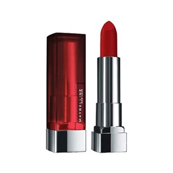 Maybelline New York Matte Lipstick, Intense Colour, Moisturised Lips, Color Sensational Creamy Matte, 690 Siren in Scarlet, 3.9g