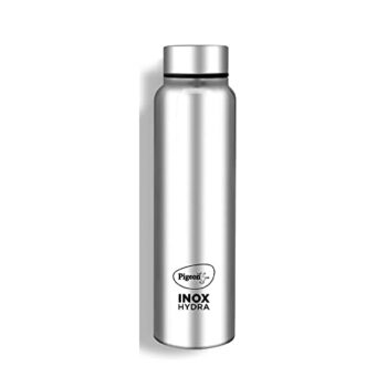 Pigeon by Stovekraft Inox Hydra Plus Stainless Steel Drinking Water Bottle 900 ml - Silver