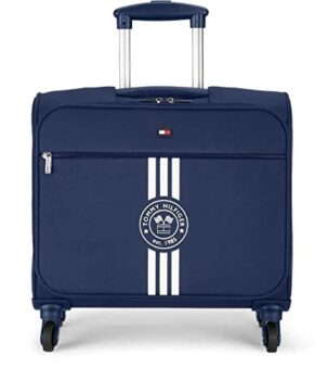 Tommy Hilfiger Polyester Soft 45 cms Luggage (8903496163902_Navy Blue)