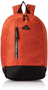 Gear Superior 16L Water Resistant School Bag//Backpack/College Bag for Men/Women - Orange Black