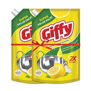 Giffy Lemon and Active Salt, 900ml (Buy 1 get 1 Free)
