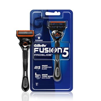 Gillette Fusion Proglide Razor for Men | Pack of 1 | with styling back blade for Perfect Shave and Perfect Beard Shape