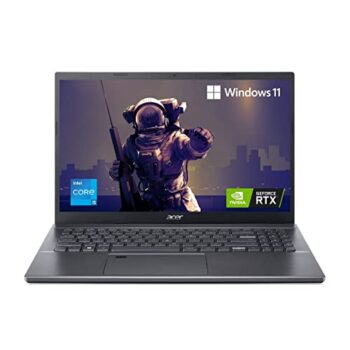 Acer Aspire 5 Gaming Laptop Intel Core i5 12th gen (12-Cores) Processor (16 GB/512 GB SSD/Win11 Home/4GB Graphics/RTX 2050) A515-57G (15.6" FHD Display, 1.8 Kg)