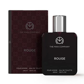 The Man Company Rouge EDT - 50ml | Perfume For Men | Premium Long-Lasting Fragrance | Citrusy, Spicy & Woody | Gift For Men